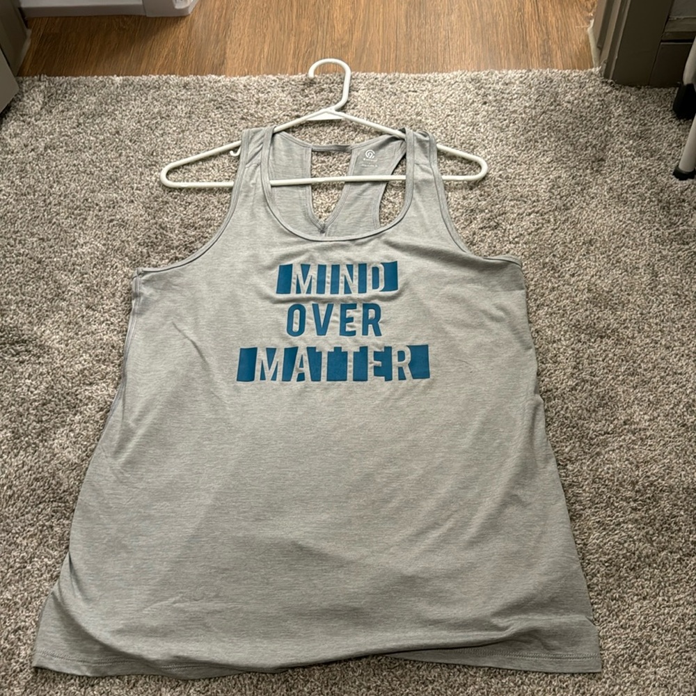 mind over matter workout tank
